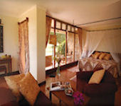 Keekorok Lodge centraal gelegen in het Masai Mara reservaat,in Kenia