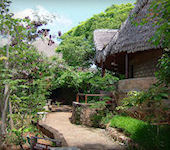 Masai Mara Sopa Lodge is gelegen in de Oloolaimutia vallei net buiten het Masai Mara reservaat,