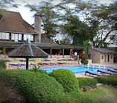 Nakuru lodge noordelijk gelegen in Nakuru NP